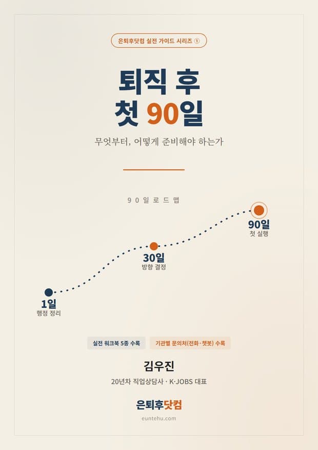 퇴직 후 첫 90일 표지